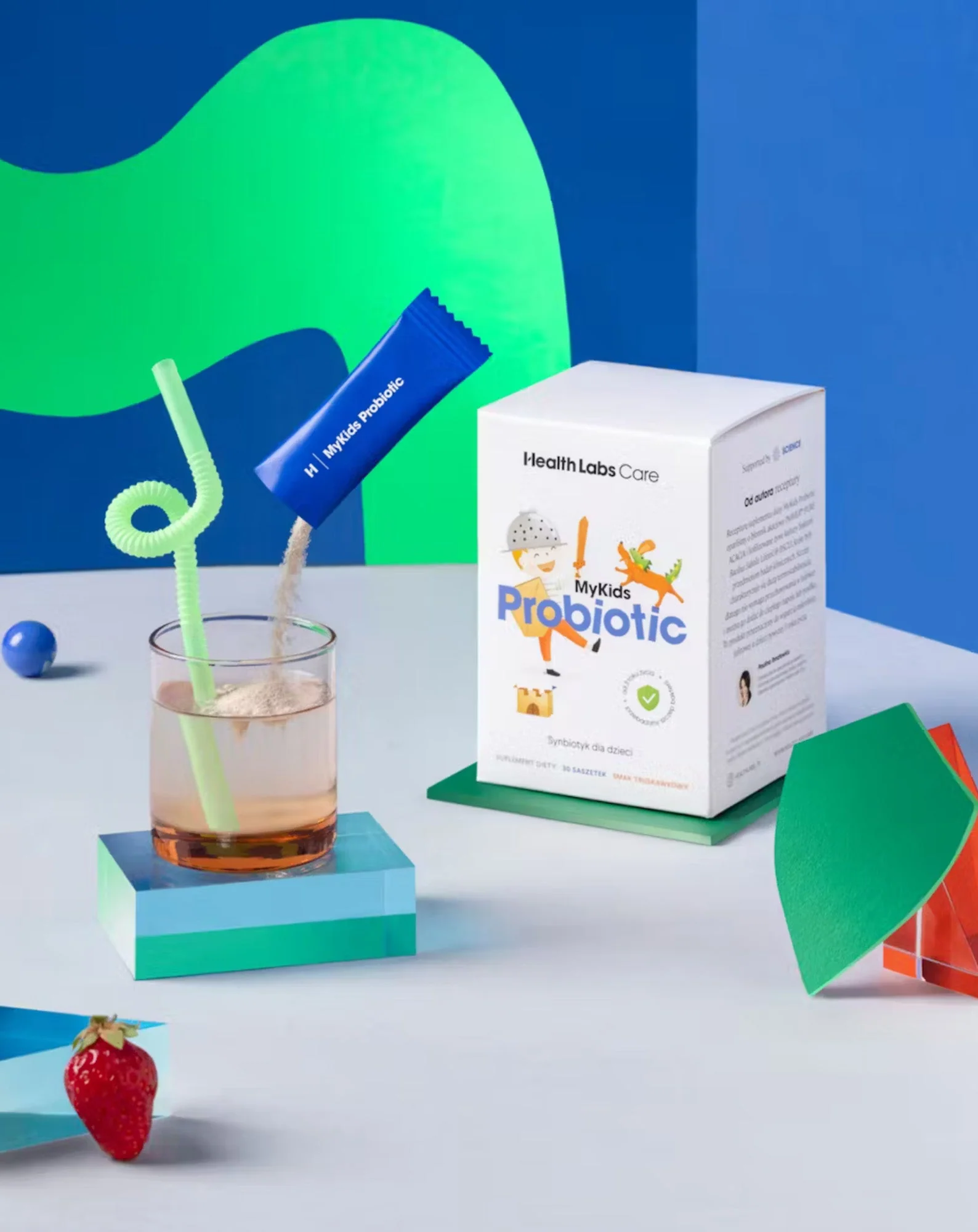 MyKids Probiotic Synbiotic pour enfants contenant 2 milliards de bactéries vivantes Health Labs Care - Image 2