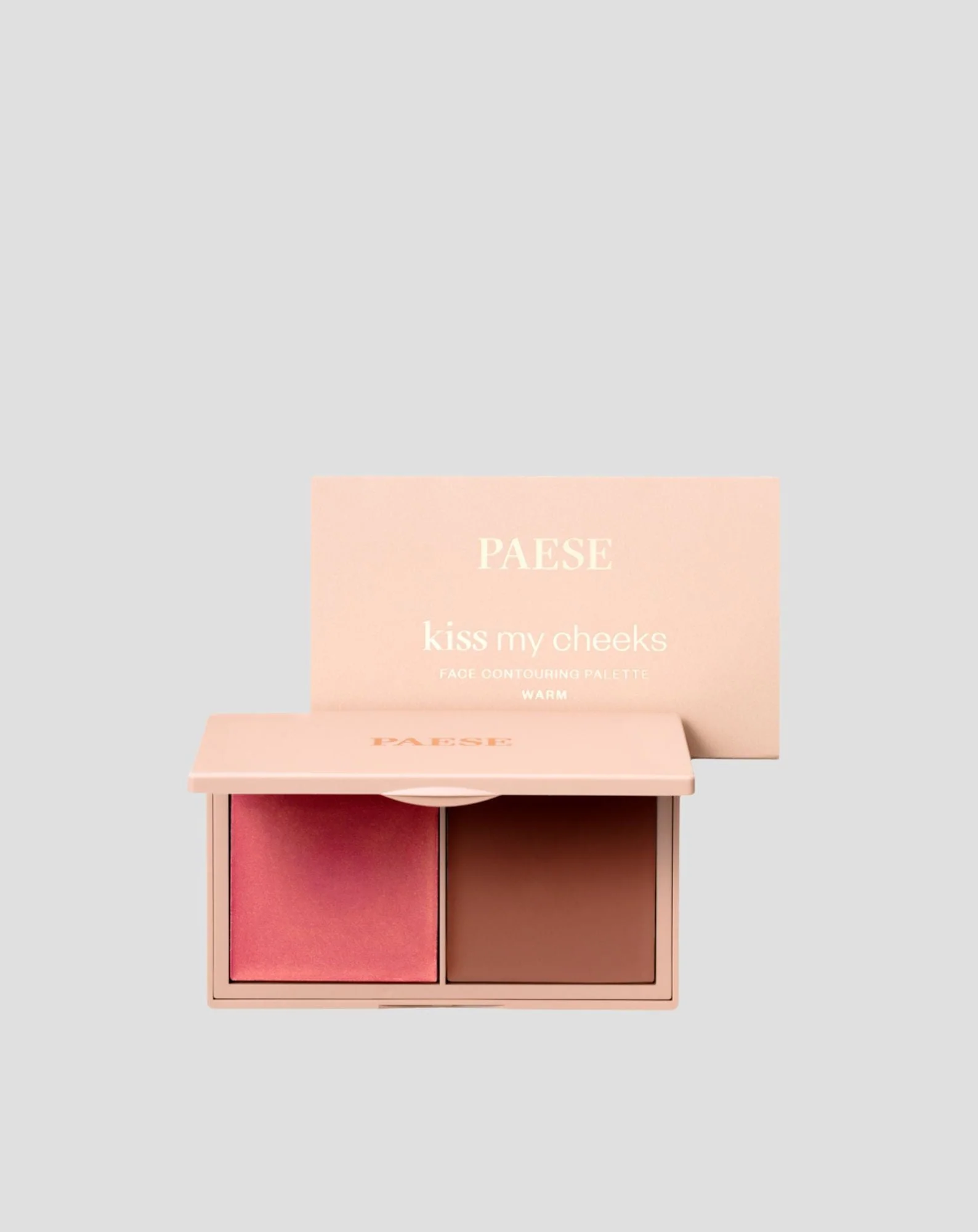 Palette crème contour du visage kiss my cheeks warm Paese - Image 3