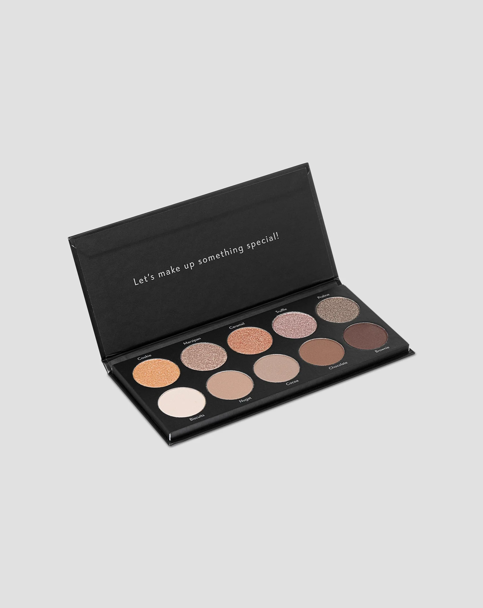 Palette Delicious d'ombres à paupières mates et lumineuses Nutridome