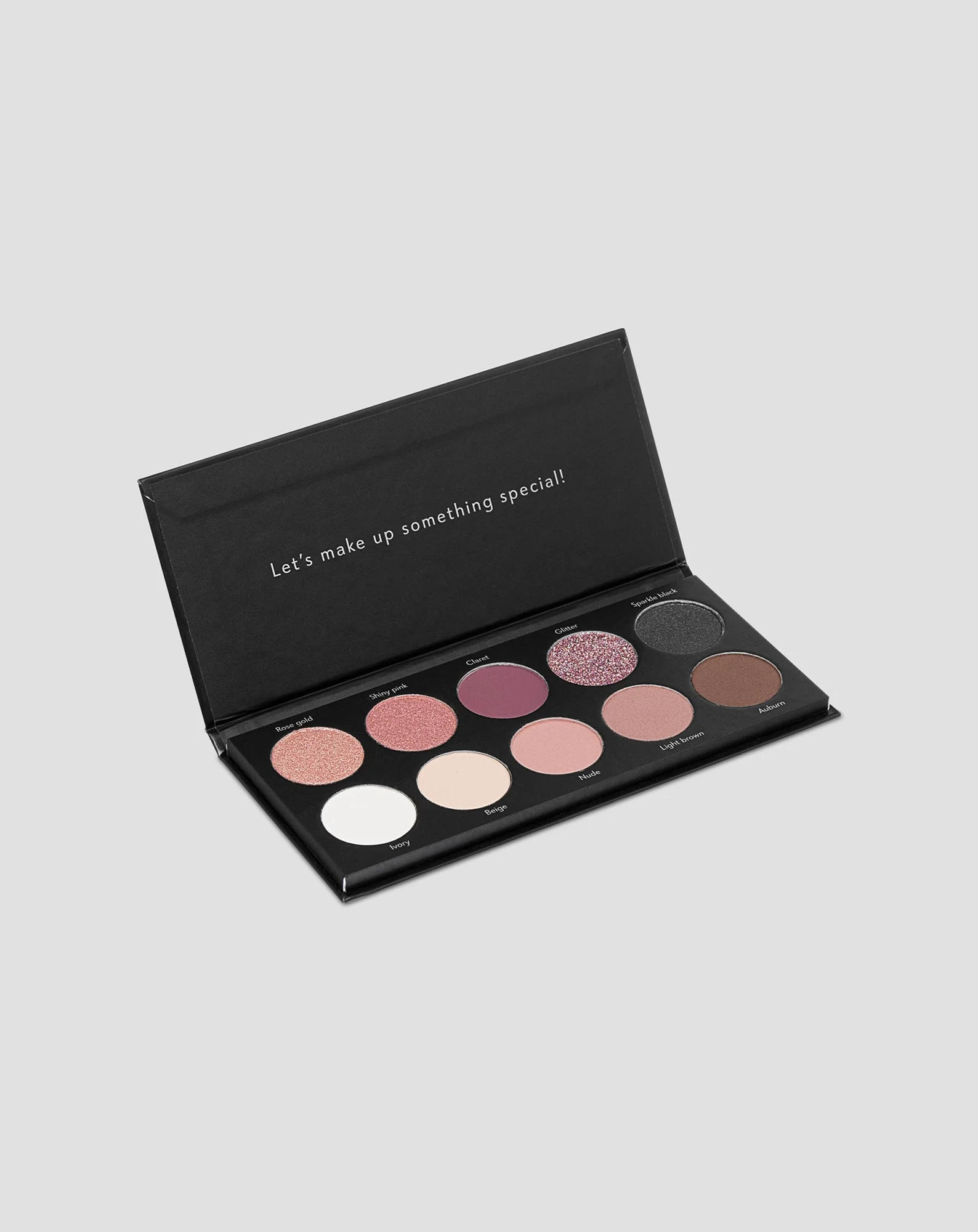 Palette Basic d'ombres à paupières longue durée et teintes classiques Nutridome