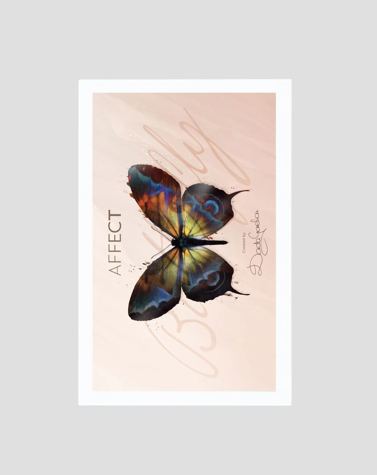 Palette de maquillage Butterfly Makeup fards à joues et bronzants Affect Professional Cosmetics - Image 4