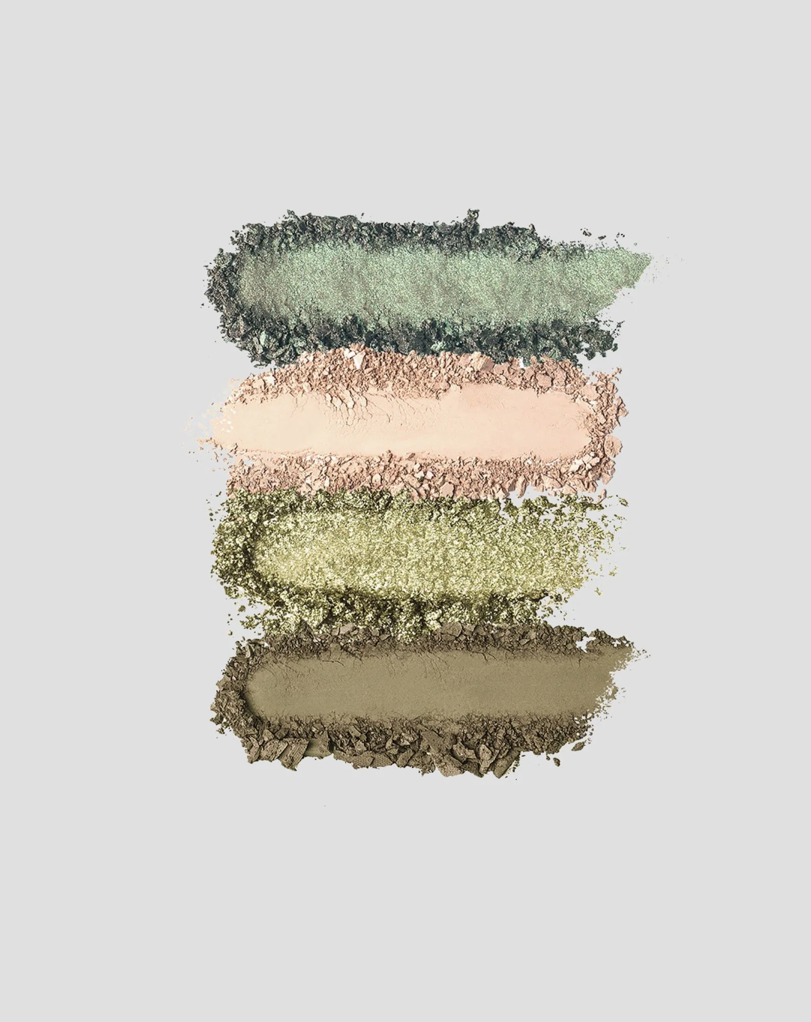 Palette de quatre ombres à paupières métalliques palette vibrante quotidienne Paese - Image 3