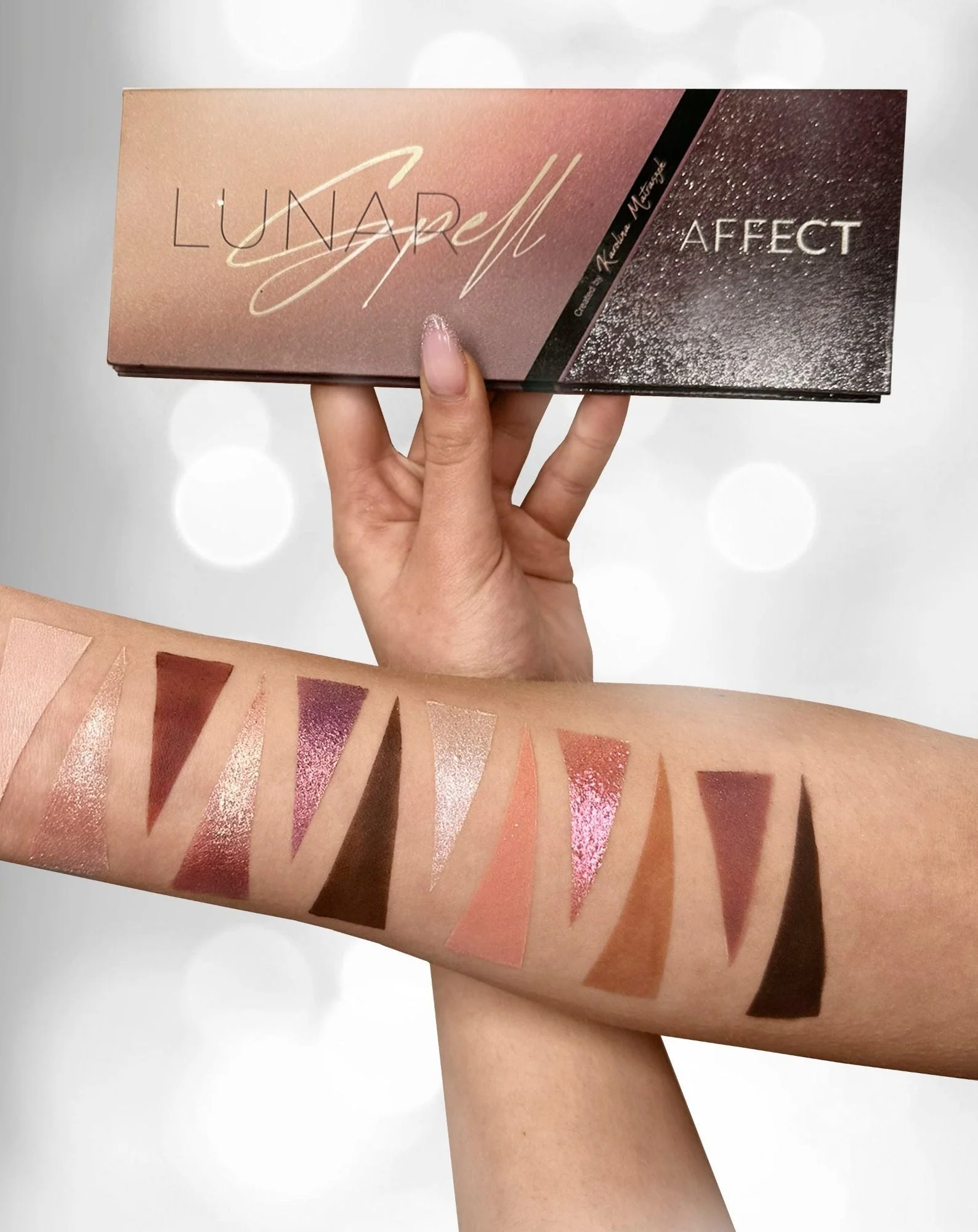 Palette d'ombres à paupières pressés Lunar Spell Affect Professional Cosmetics - Image 2