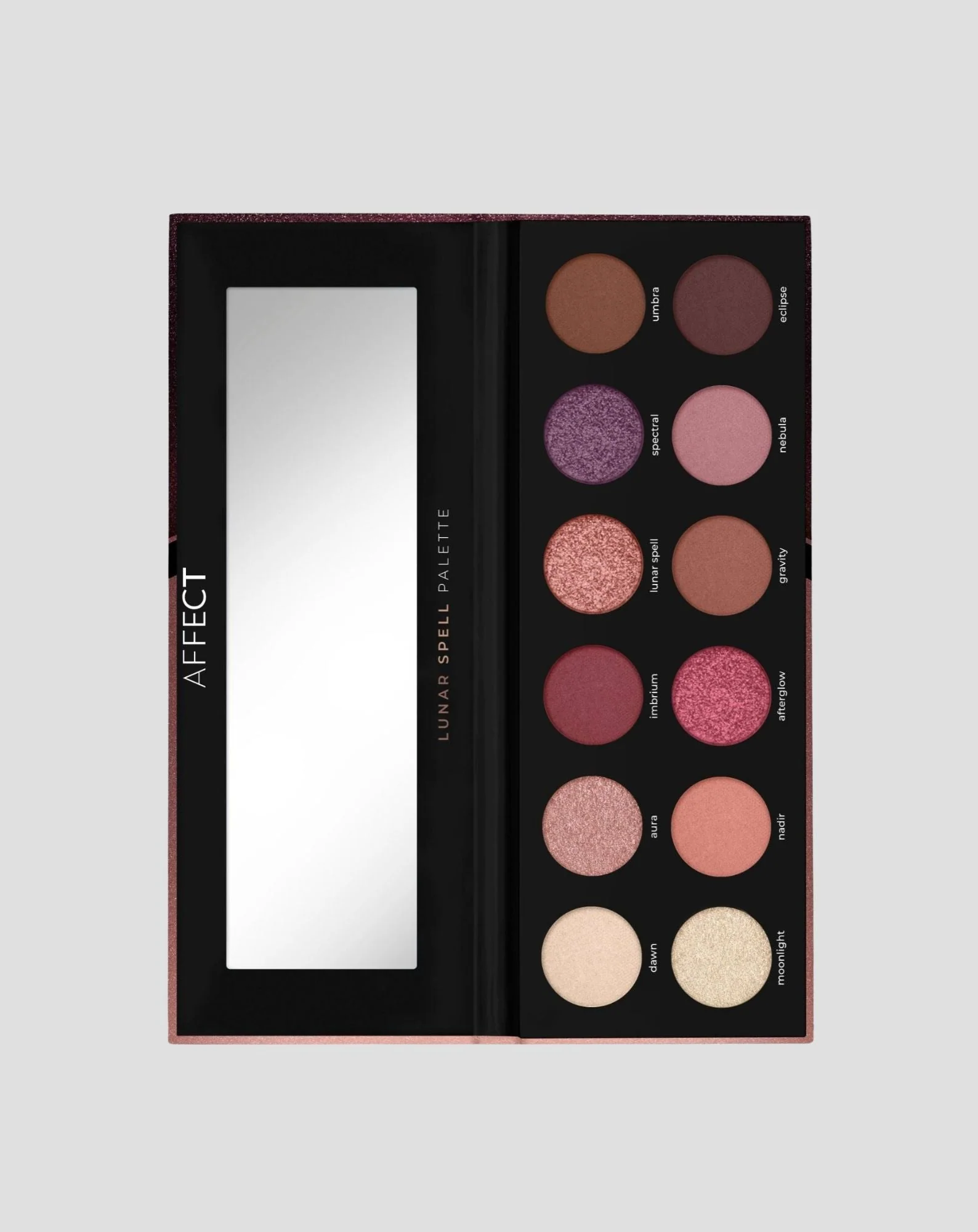 Palette d'ombres à paupières pressés Lunar Spell Affect Professional Cosmetics - Image 3