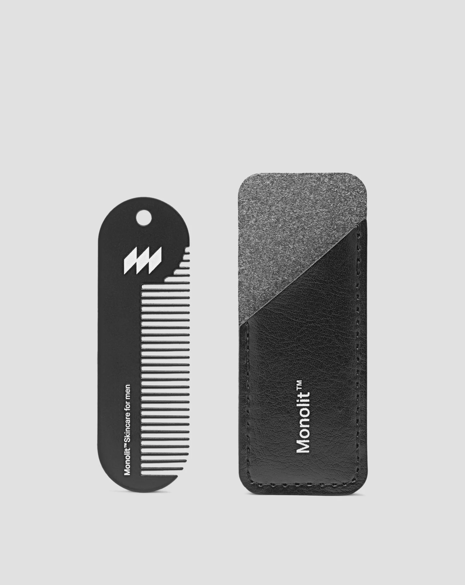 Peigne en métal pour barbes de tous types et de toutes longueurs Monolit - Image 3