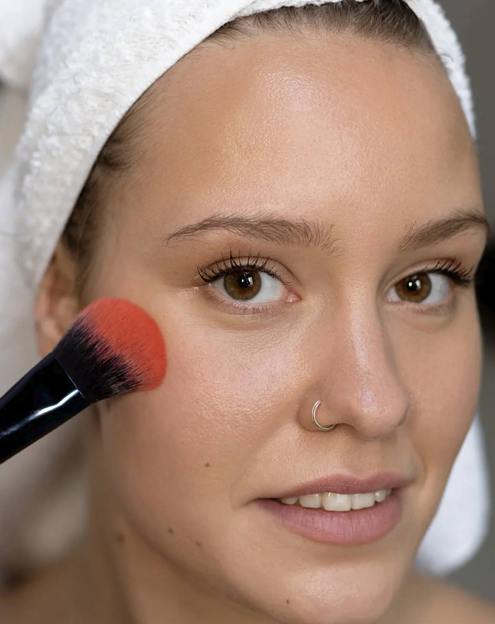 Pinceau à fard à joues ou à bronzer à bout arrondi N° 9 Say Makeup - Image 2