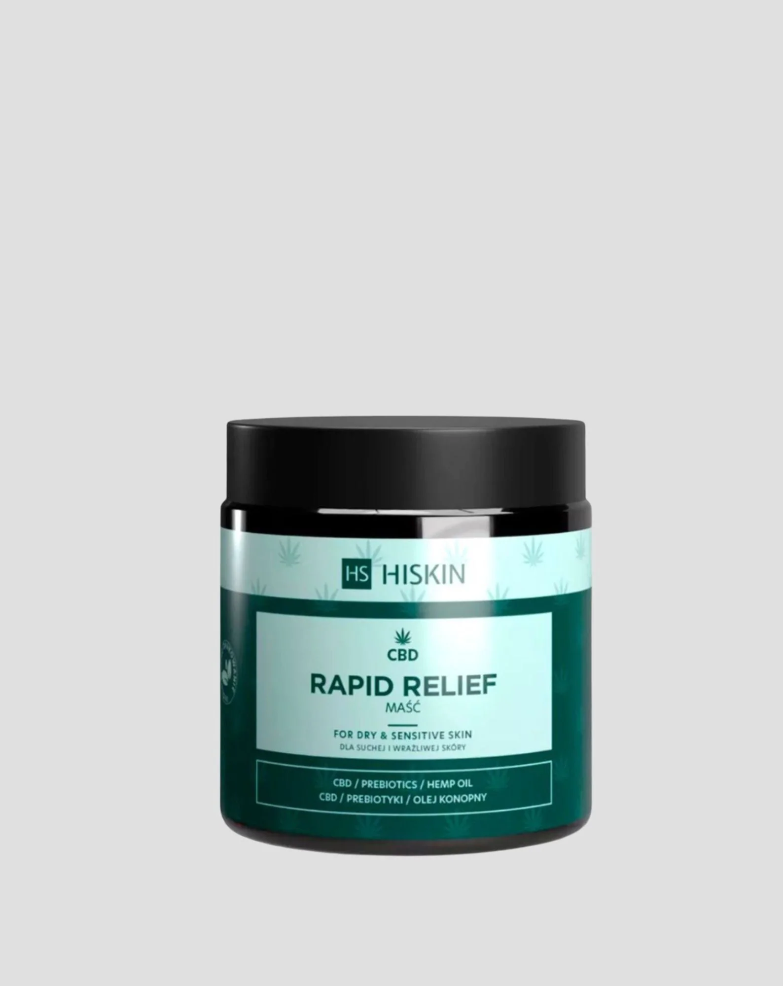 Pommade de sauvetage pour peau sèche à l'huile de chanvre Rapid Relief HiSkin