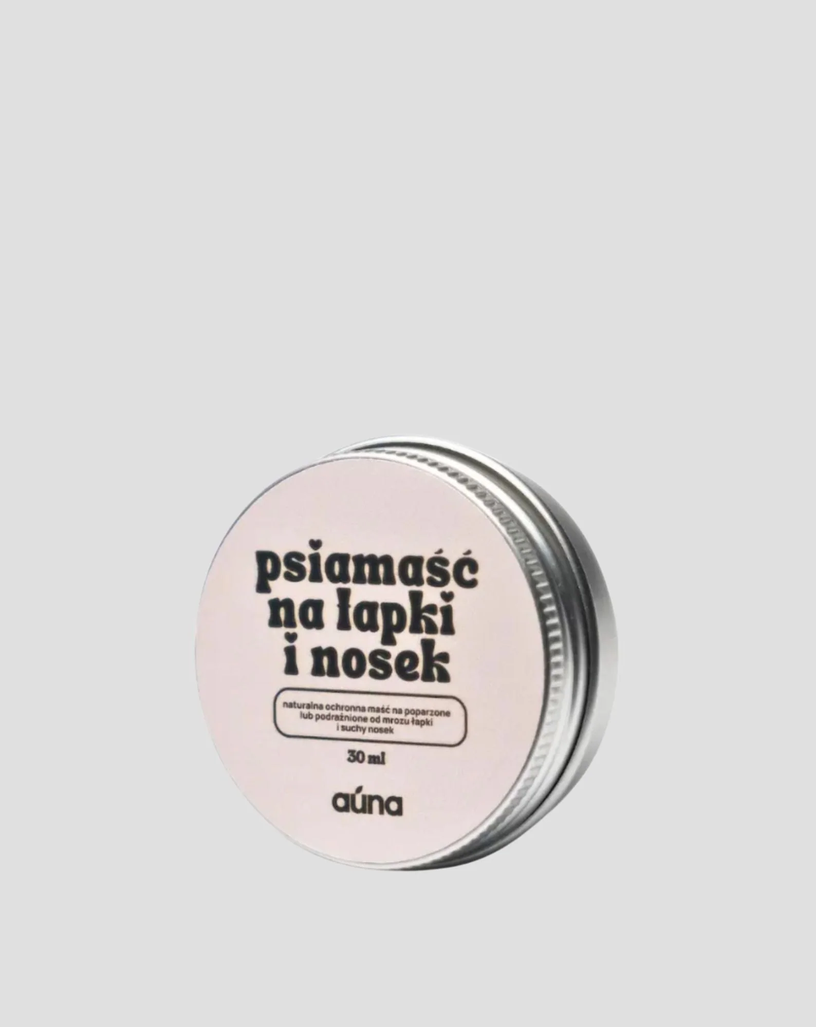 Pommade protectrice naturelle pour chiens pour protéger les pattes et la truffe sèche Auna For Fauna 30 ml