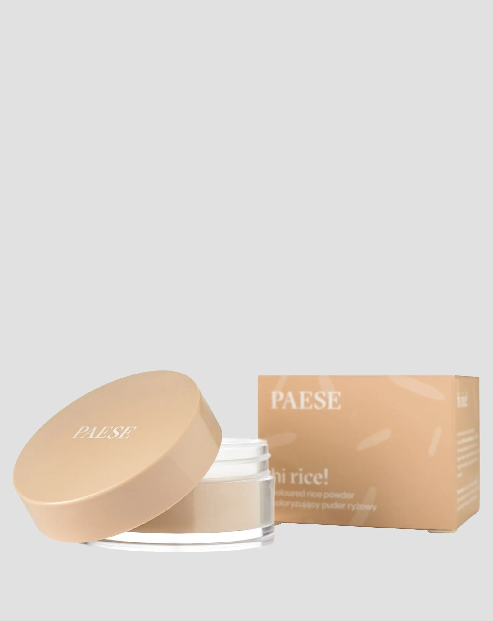 Poudre de riz en vrac fixatrice et matifiante couleur naturelle Hi Rice Paese - Image 4