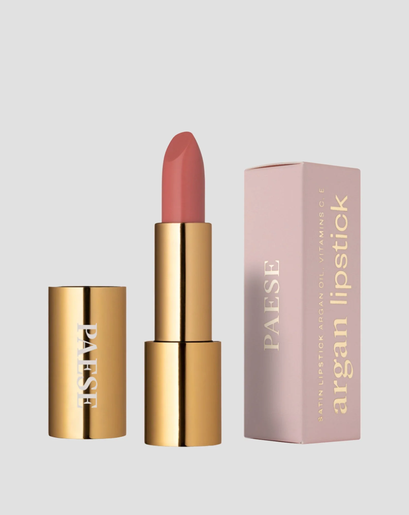 Rouge à lèvres crémeux à l'huile d'argan couleur magnétique rose pastel n° 13 Paese - Image 3