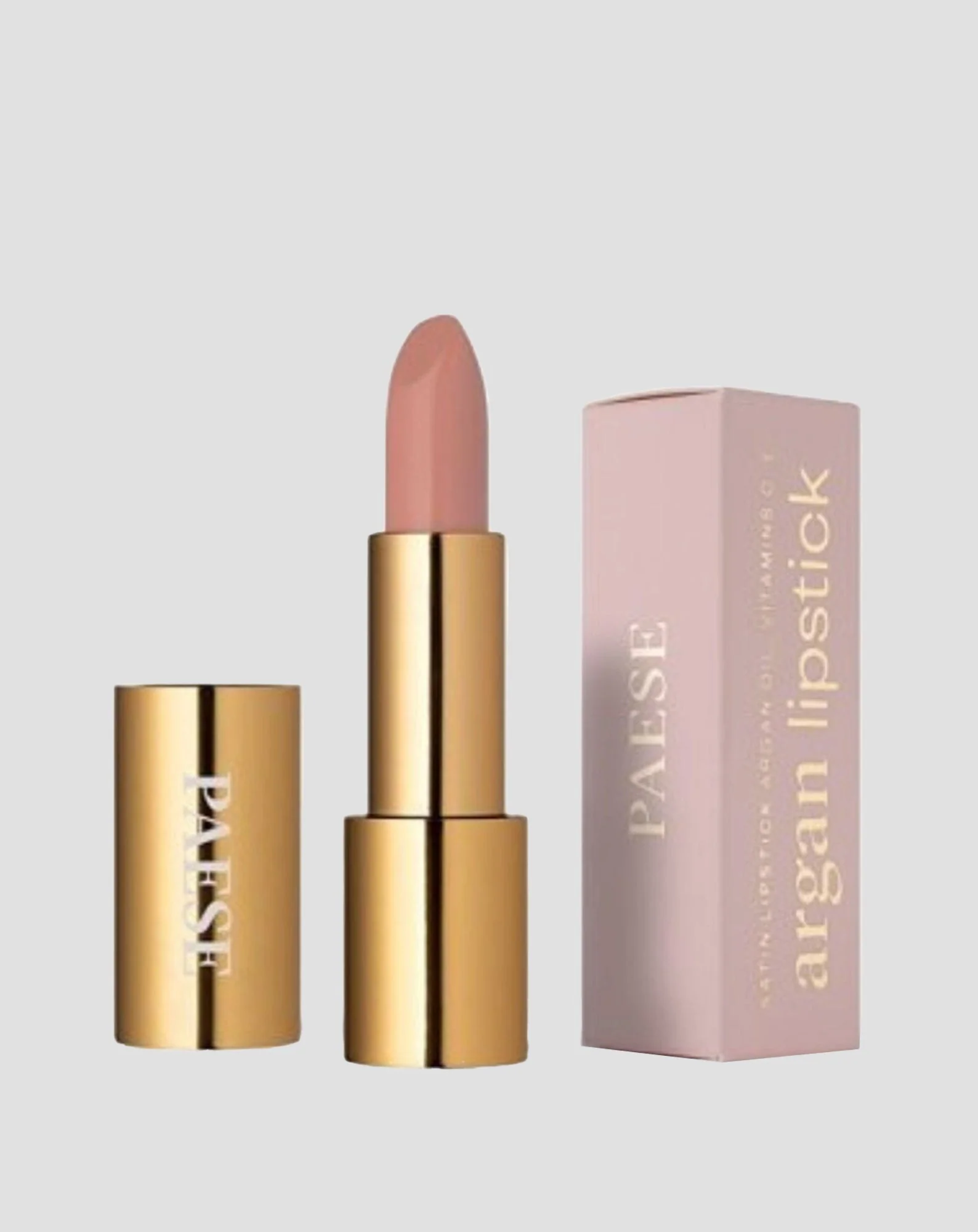 Rouge à lèvres crémeux à l'huile d'argan couleur magnétique rose poudré n° 17 Paese - Image 3