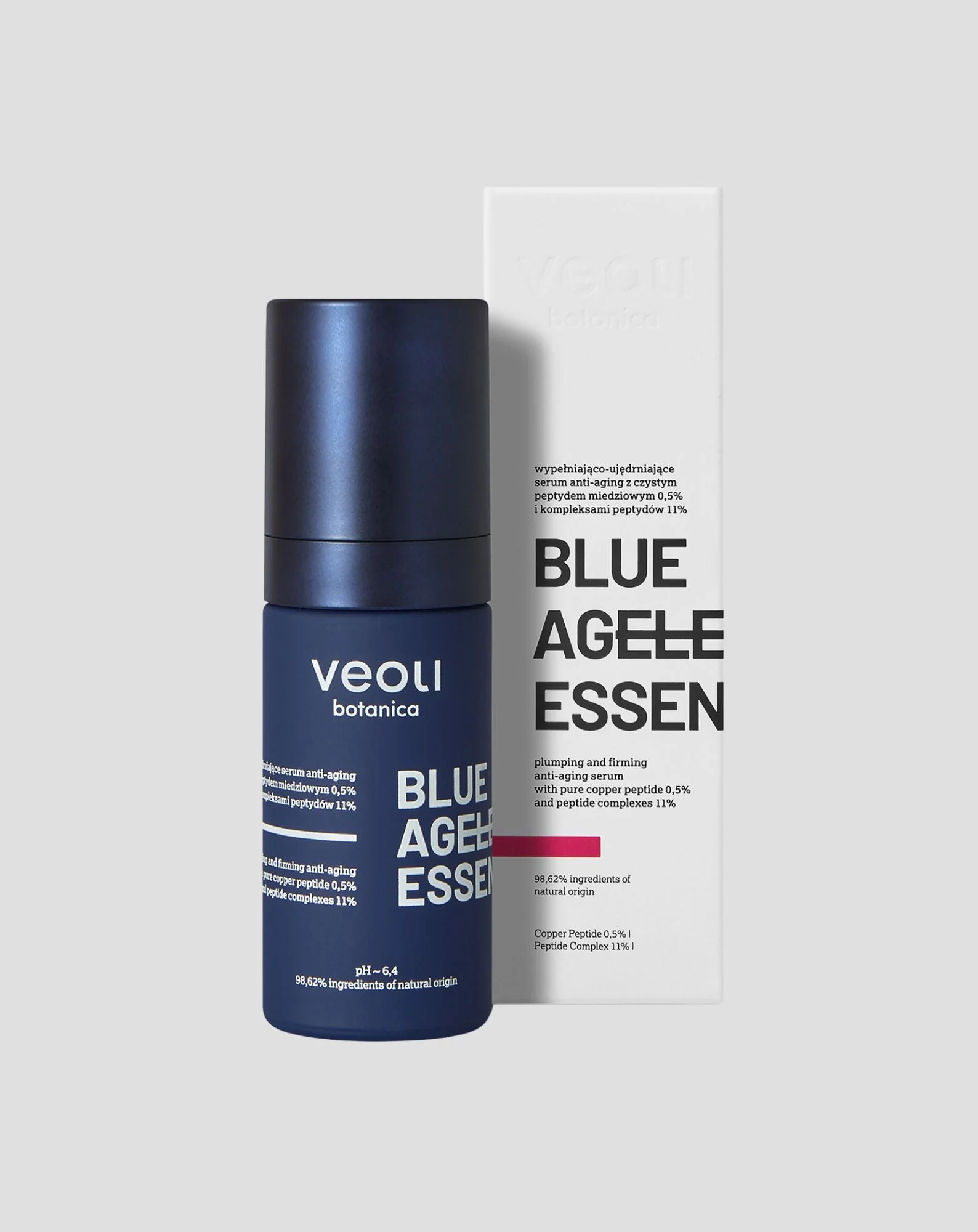 Sérum anti-âge Blue ageless essence au peptide de cuivre et aux complexes peptidiques Veoli Botanica - Image 4