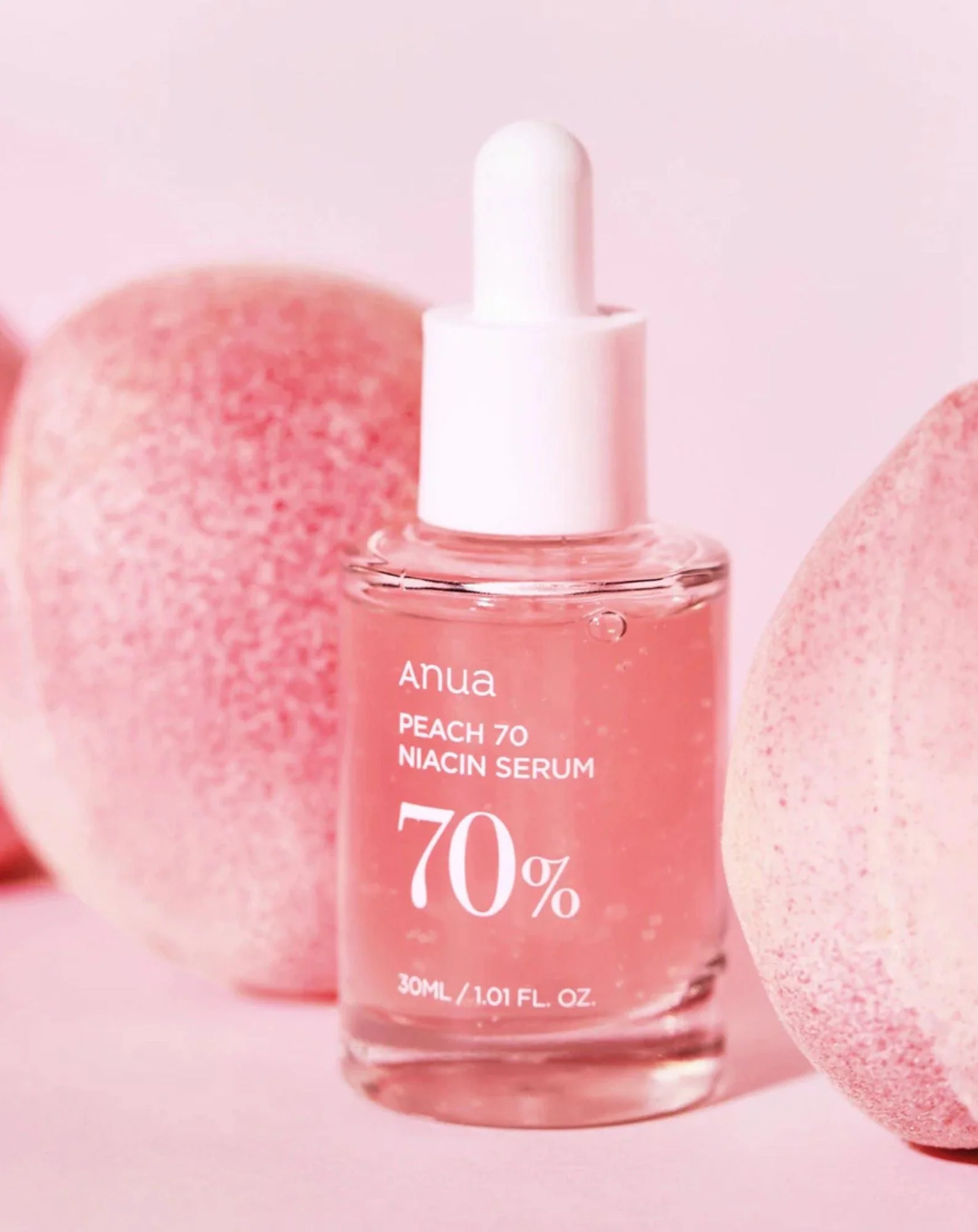 Sérum éclaircissant et lissant à la pêche et au niacinamide Sérum pêche 70% niacinamide ANUA - Image 4