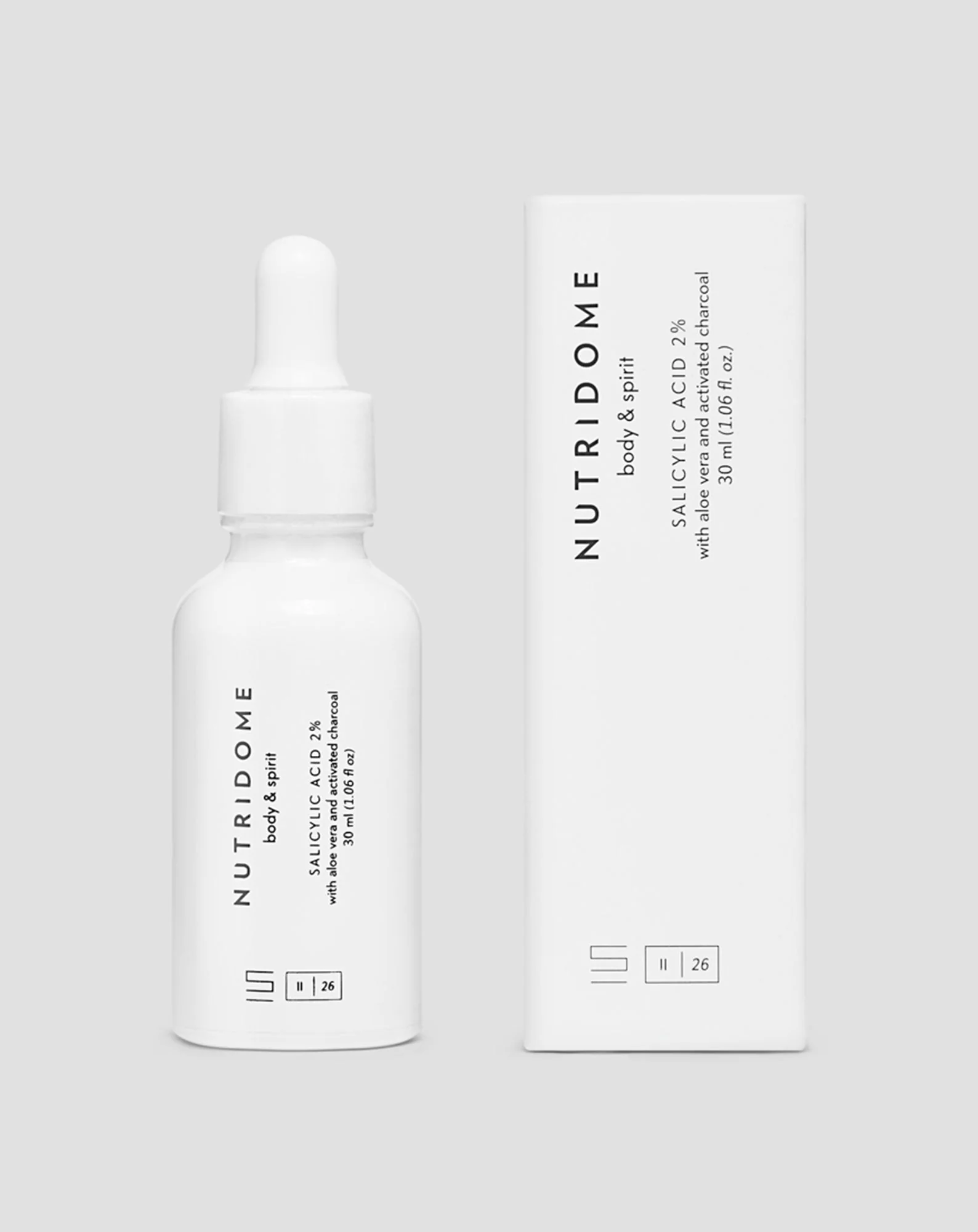 Sérum Nutridome à 2 % d’acide salicylique, niacinamide et aloe vera – pour les peaux à imperfections et sujettes à l’acné - Image 3