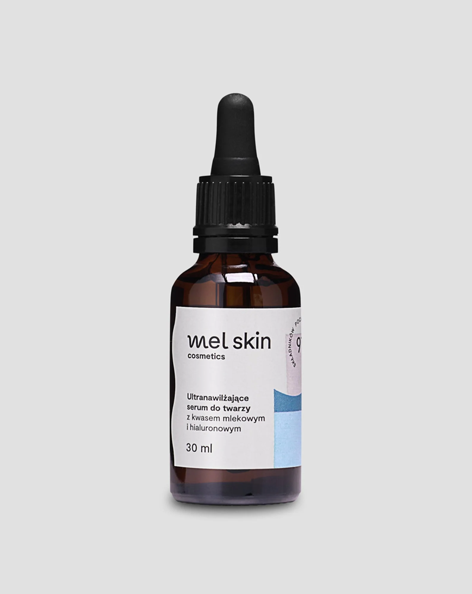 Sérum ultra-hydratant Mel Skin pour le visage à l’acide hyaluronique