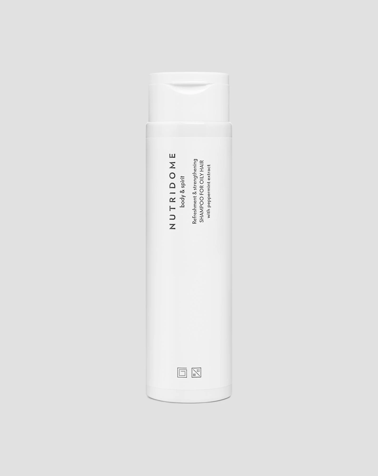 Shampoing pour cheveux gras Nutridome pour une fraîcheur durable