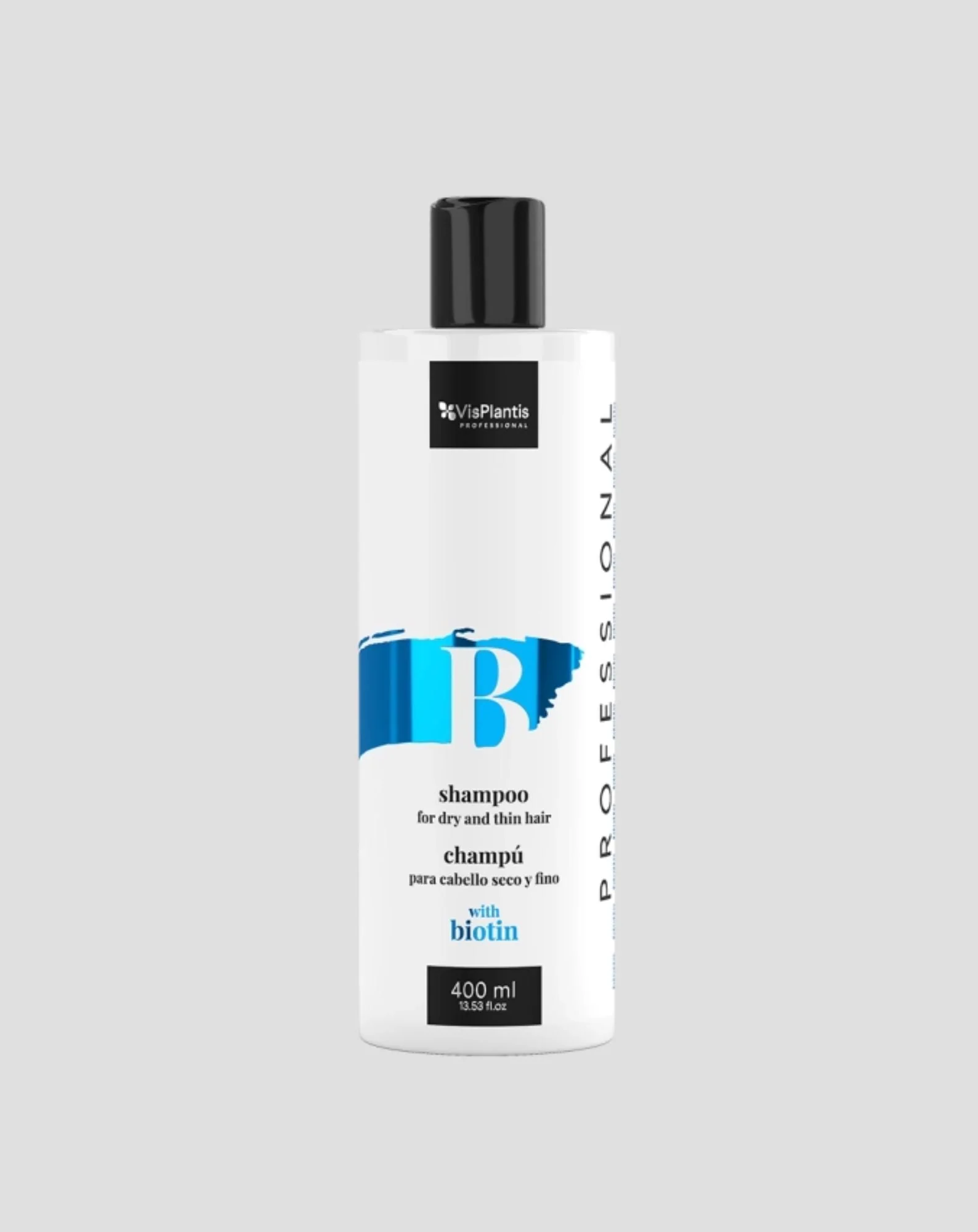 Shampooing pour cheveux secs et fins à la biotine Professional Vis Plantis