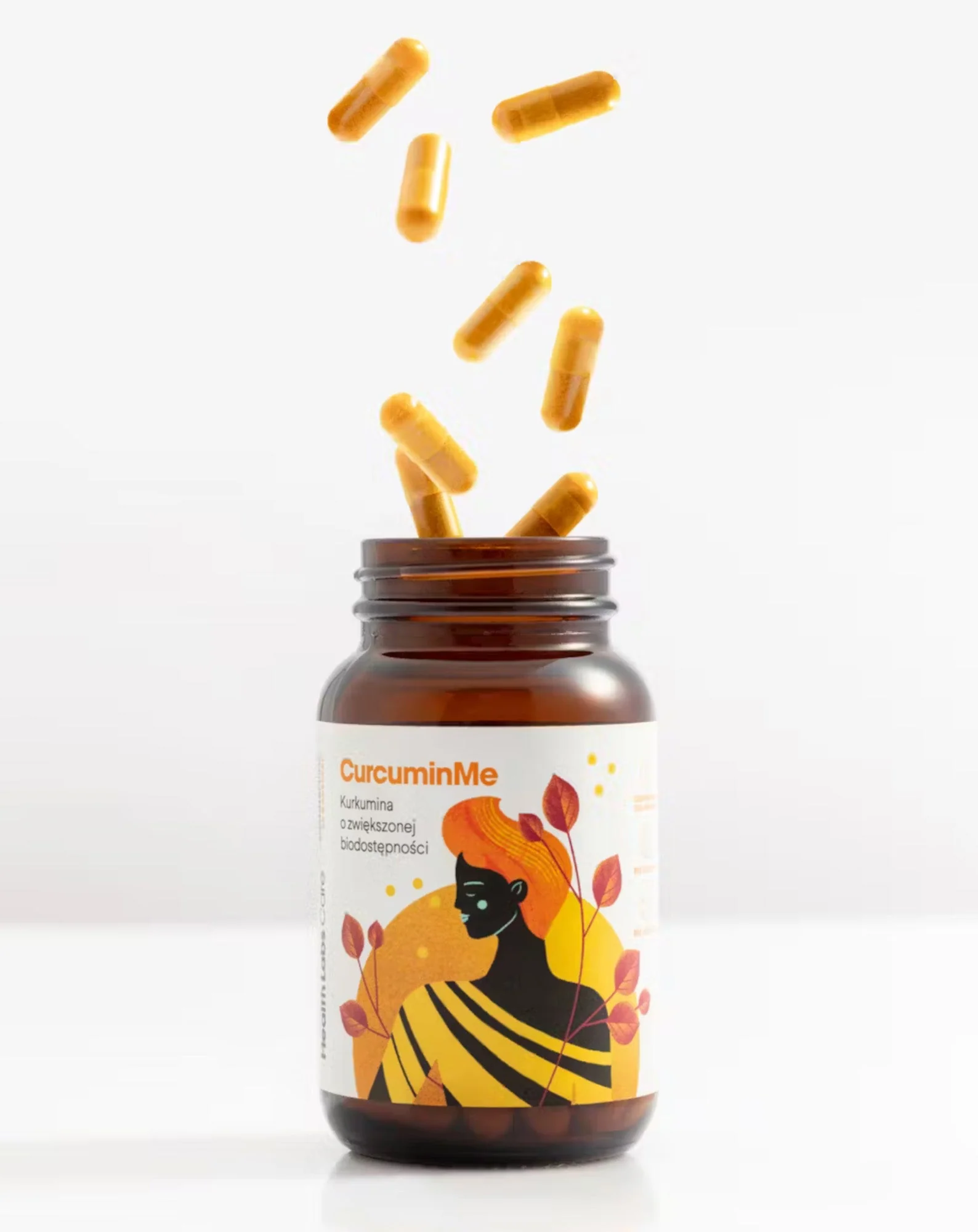 Supplément alimentaire à base de curcumine CurcuminMe Health Labs Care 60 gélules - Image 3