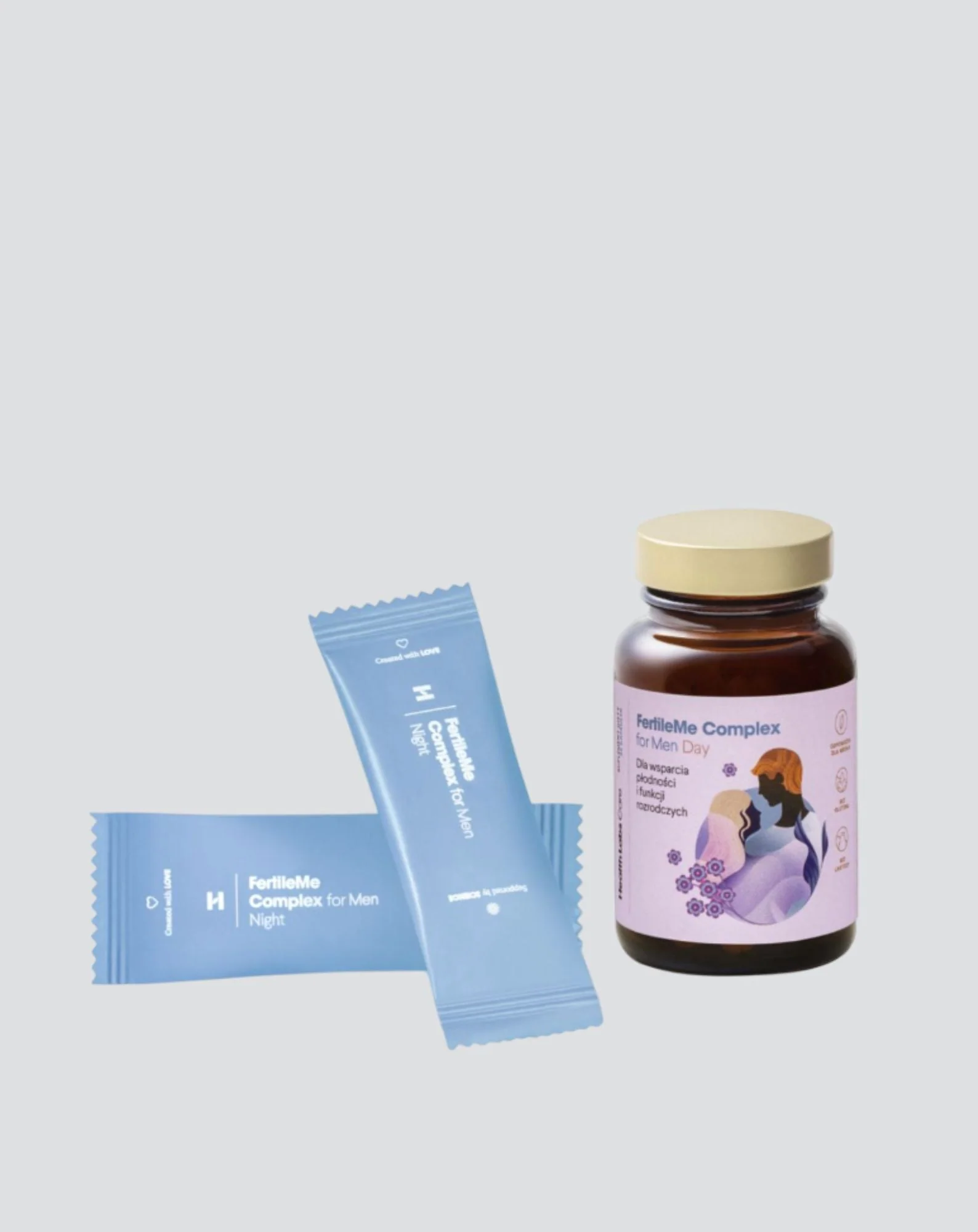Supplément de soutien à la fertilité pour les hommes FertileMe Complex for Men Health Labs Care