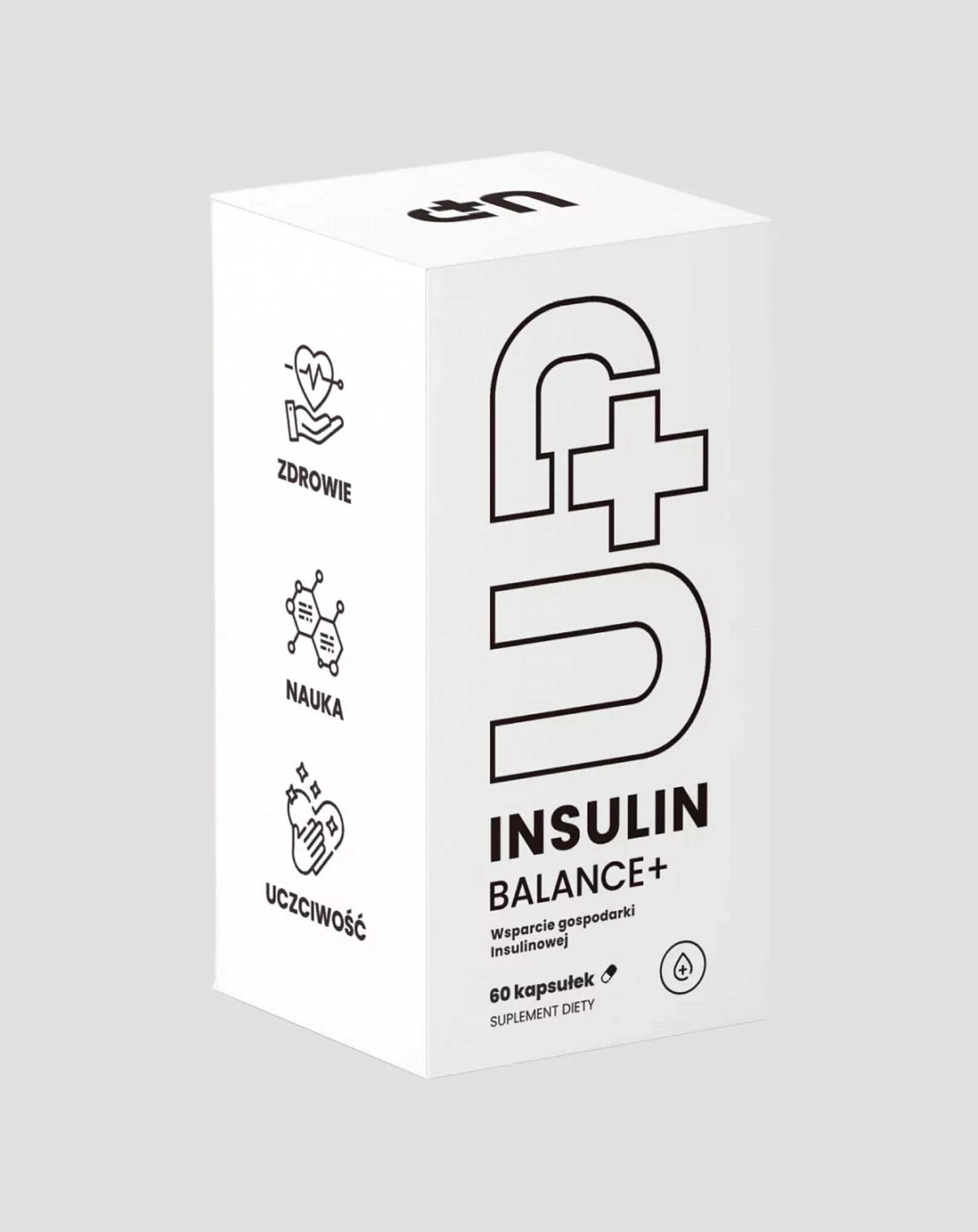 Supplément pour soutenir l'équilibre de l'insuline UP Insulin Balance+ UP Health Pharma 60 gélules