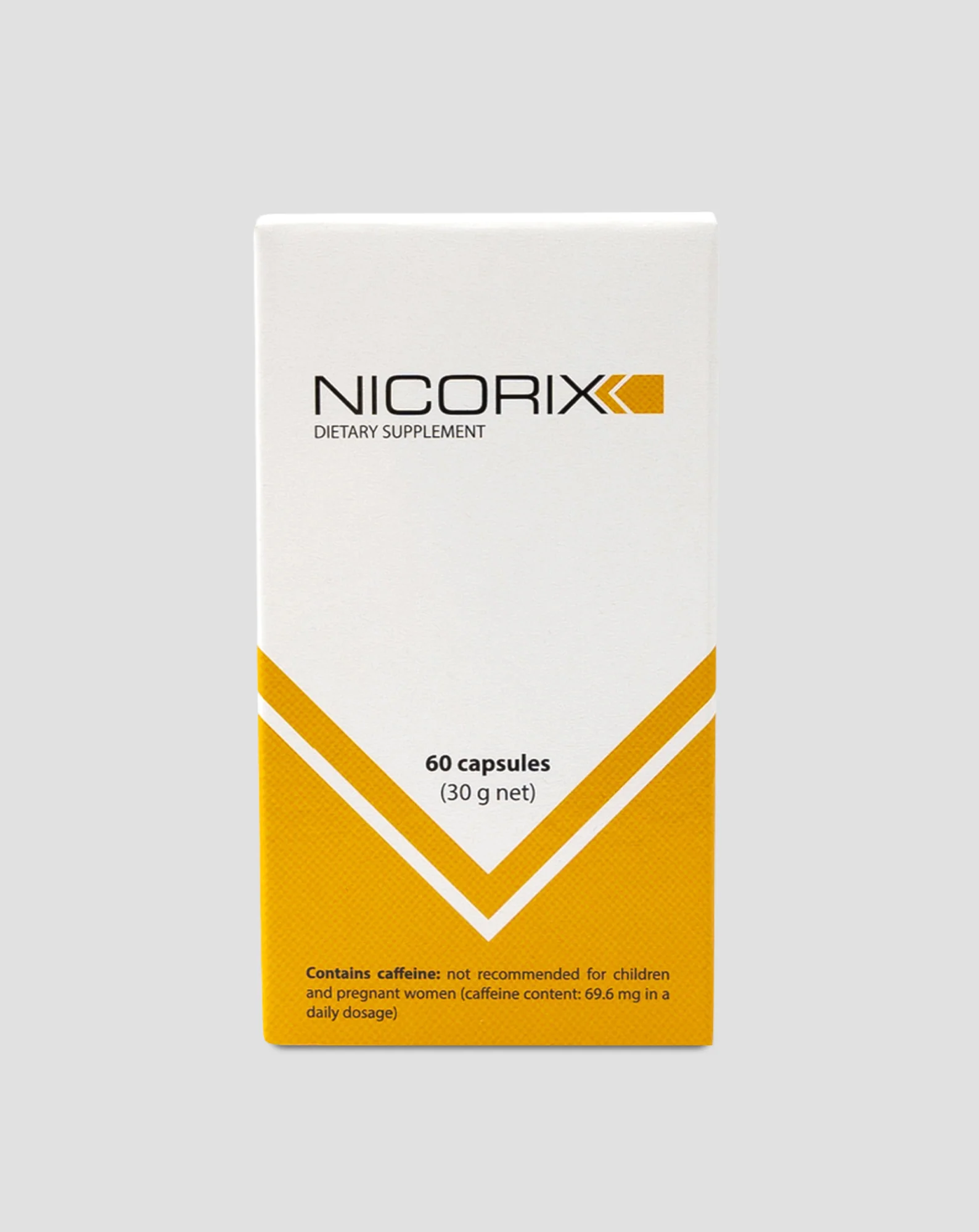Thérapie de sevrage tabagique sans nicotine Nicorix 60 gélules - Image 3