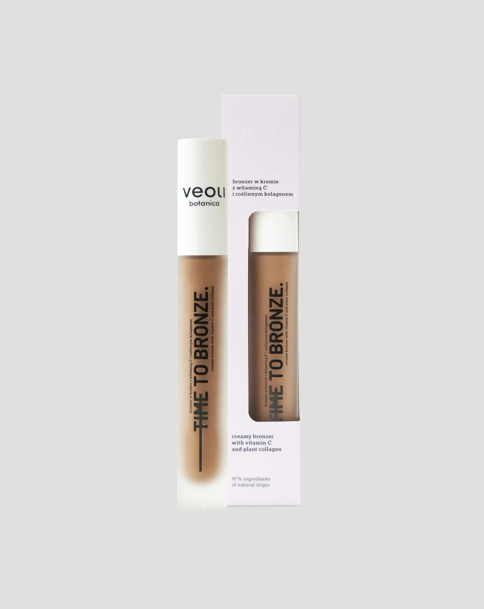 Time to bronze crème bronzante à la vitamine E et au collagène végétal par Veoli Botanica - Image 4