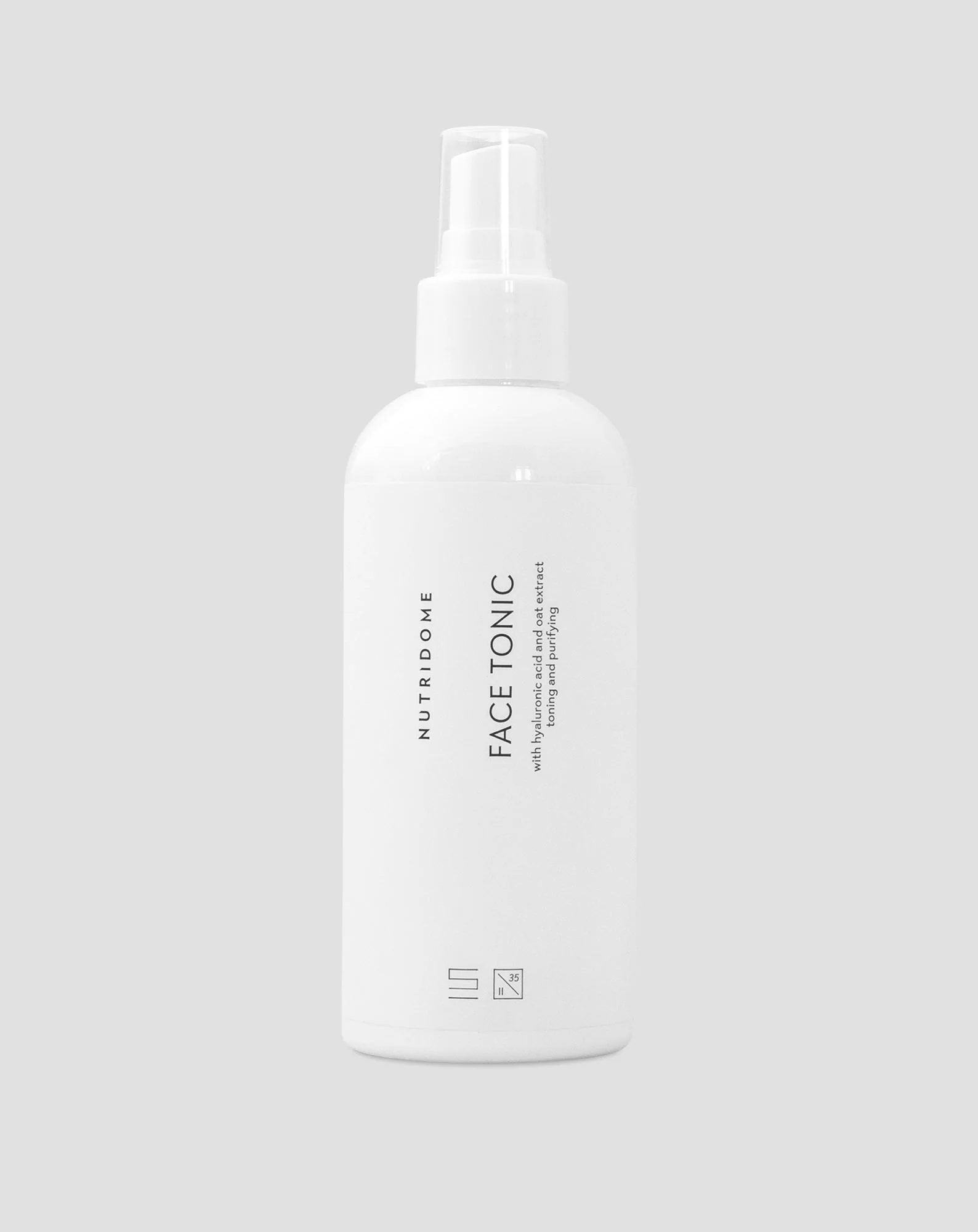 Tonique pour le visage nettoyage, hydratation et régulation du pH de la peau Nutridome