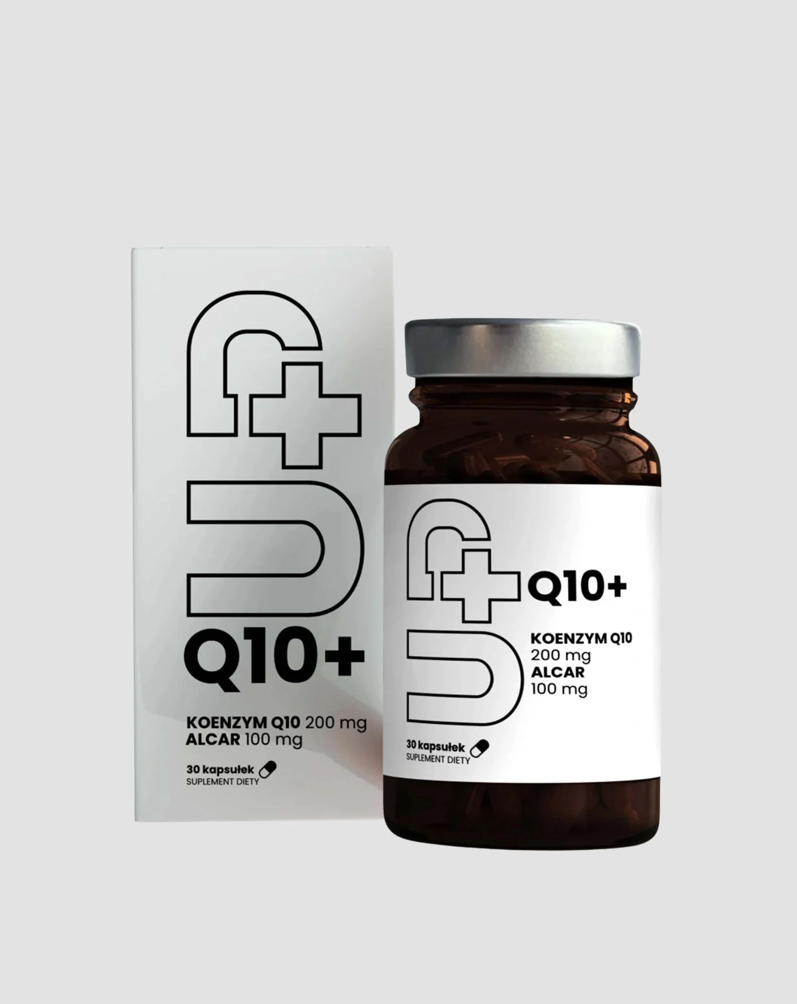 UP Q10+ Coenzyme Q10 avec Supplément d’acétyl-L-Carnitine 30 Gélules UP Health Pharma - Image 3